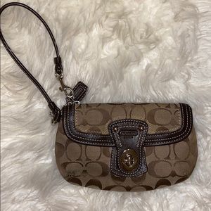 Coach wristlet